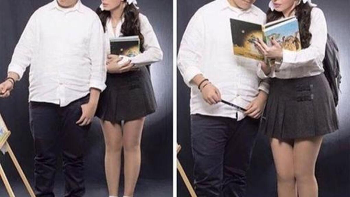 Model Mom? Egyptian dancer Dina looks immodest in a photo shoot with her only son on Mother's Day! (File photo)