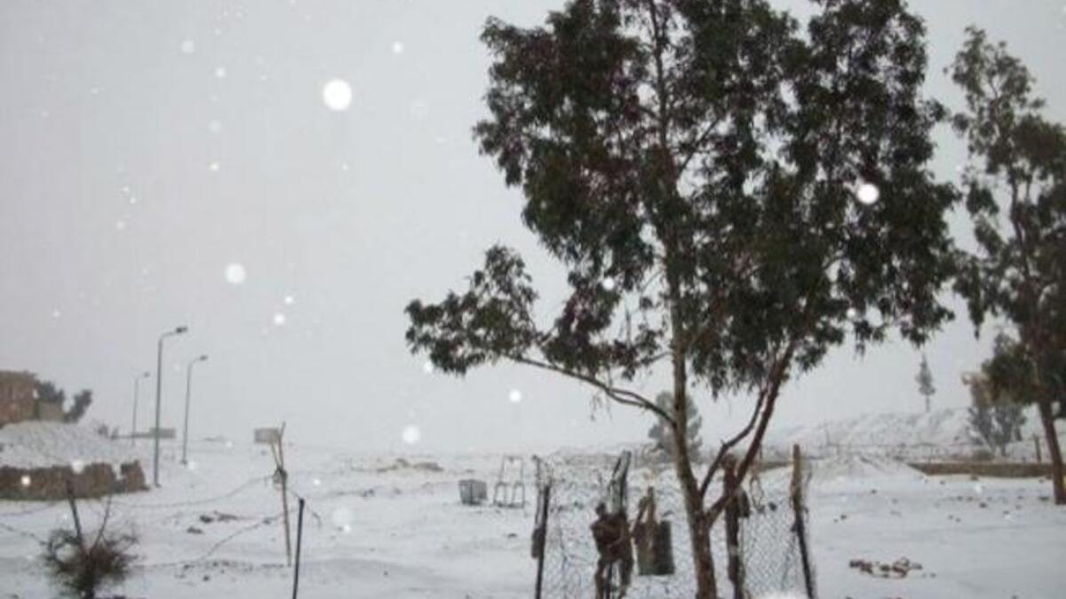 egypt snow