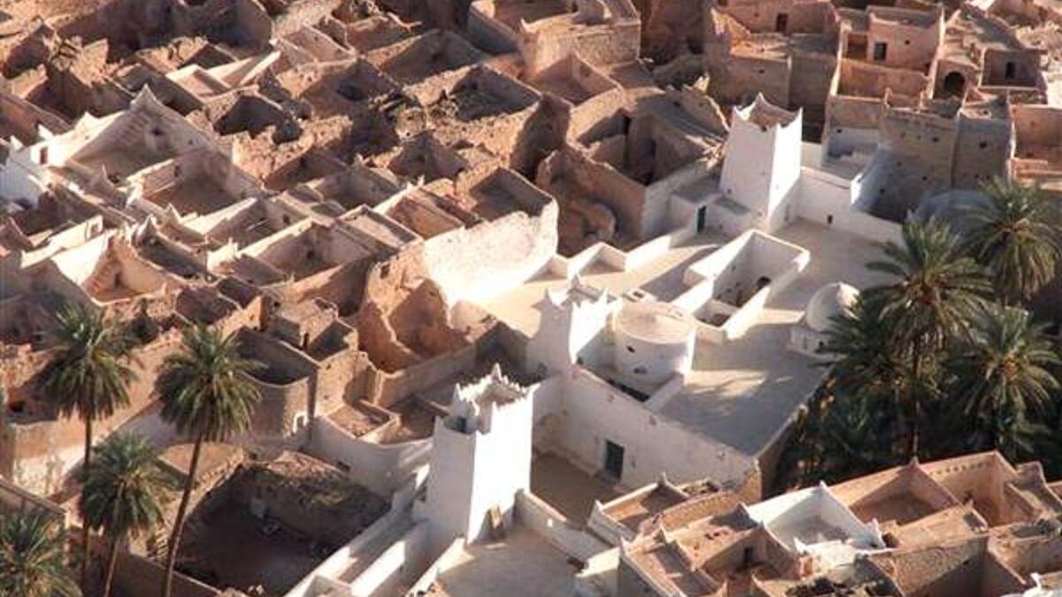 واحة غدامس في ليبيا - 55 درجة مئوية.