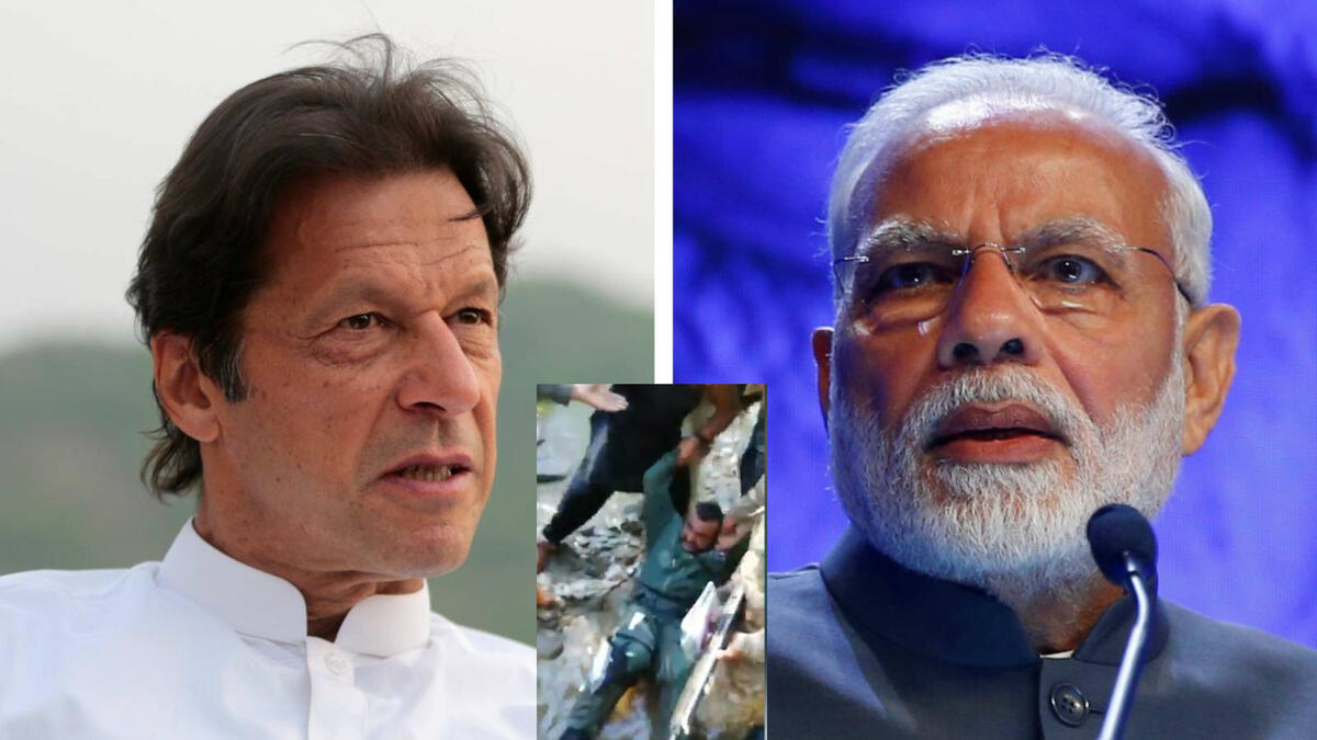 ورحب الإعلان بالمبادرة الإيجابية التي تقدم بها رئيس وزراء جمهورية باكستان الإسلامية عمران خان، بتسليم الطيار الهندي كبادرة حسن نيات لوقف تصعيد الوضع في المنطقة.