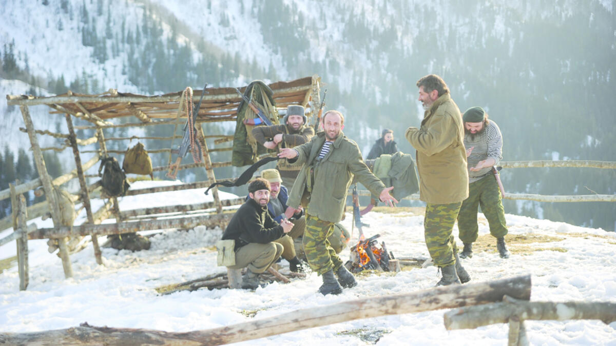 كيبولا Khibula  : هو فلم من إنتاج جورجيا وفرنسا وألمانيا لعام 2017، ويدور حول حدوث انقلاب يطيح برجل تم انتخابه من قِبل شعبه؛ كي يصبح رئيسَ دولةٍ استقلت حديثًا، يهربُ إلى الجبال حيث يشاع أن القوات الموالية تنتظره، يخطط لمقابلتهم والعودة من منفاه واسترداد سلطته.