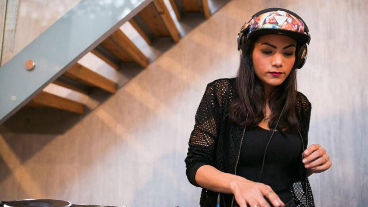 The Egyptian Maie El Sabi AKA Kid Mims is one of the most promising female DJs in the Arab World She