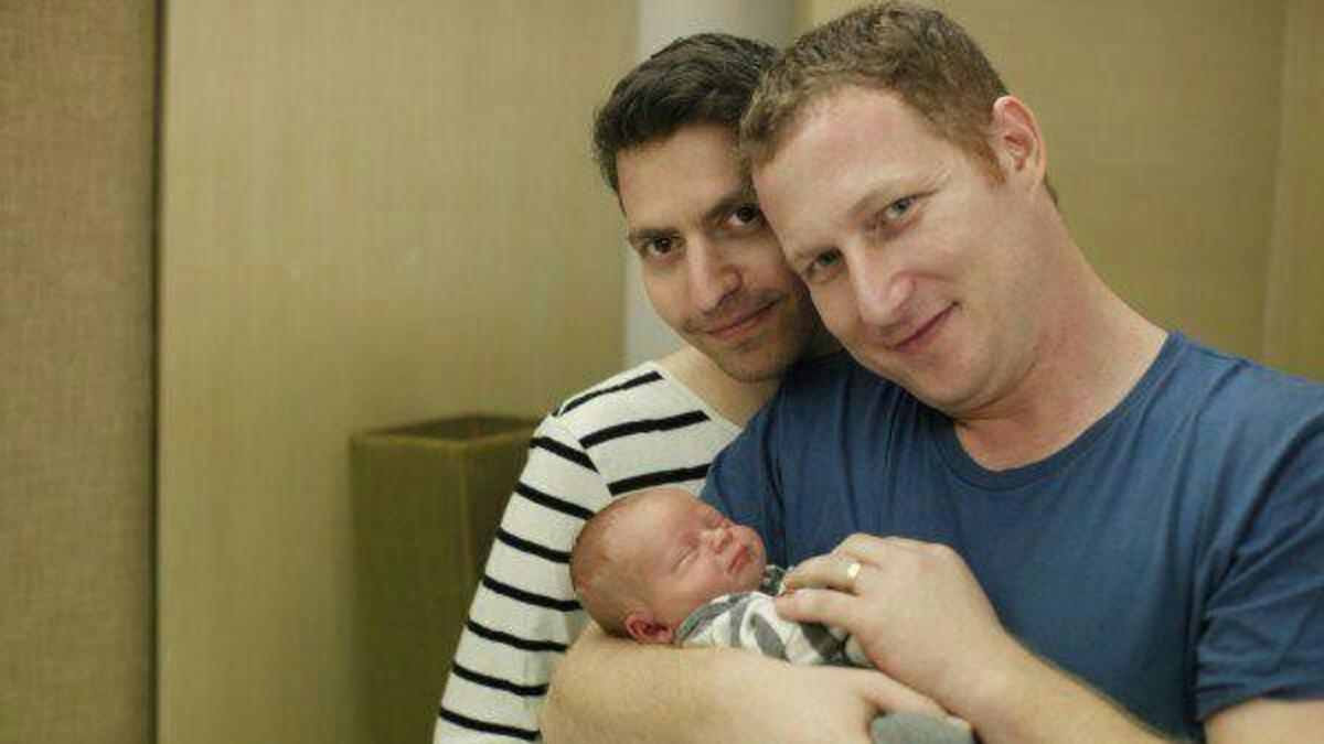 The surrogacy law in Israel was amended in 2014 to allow same-sex couples the same rights to become parents. The law passed in 2014 and received unanimous support from the ministers in the leading party, including Prime Minister Benjamin Netanyahu. (Facebook)