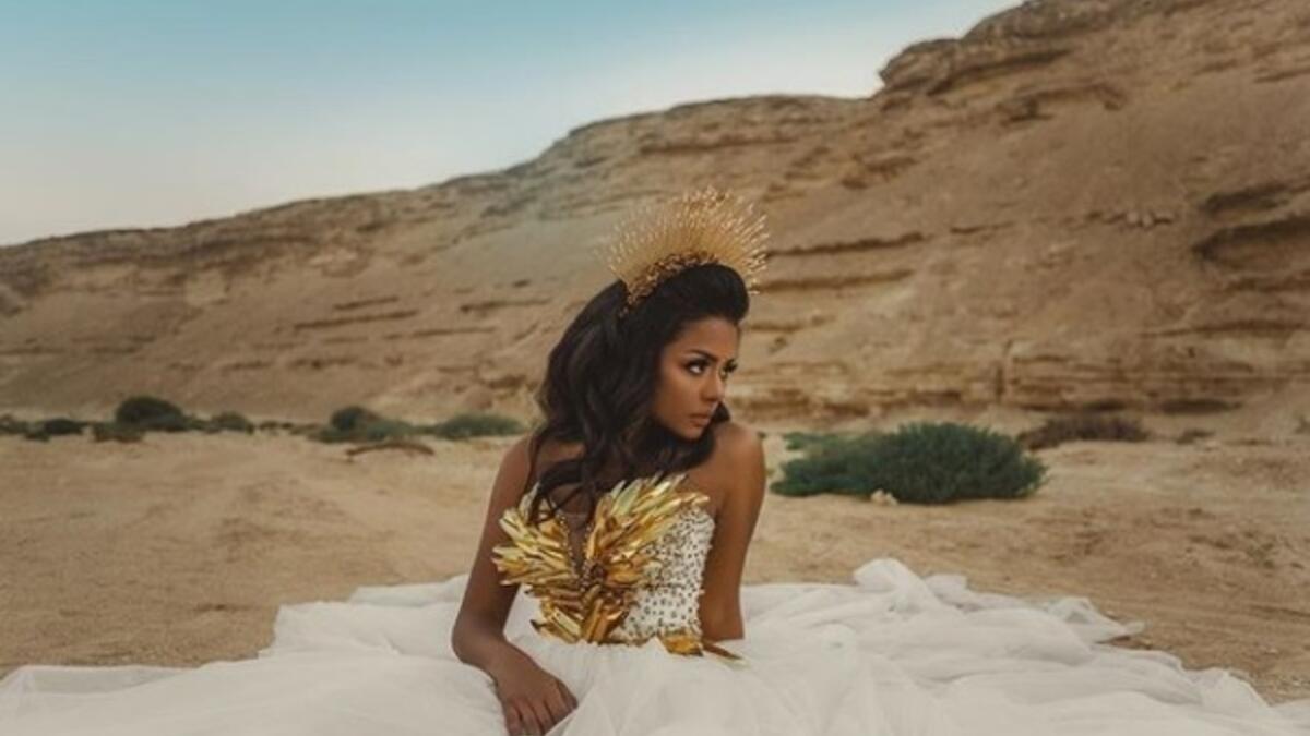 Asma Abulyazeid took things one step further in her latest photo shoot