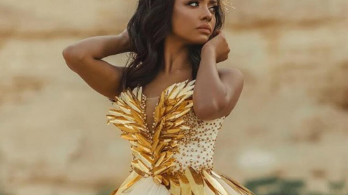 Asma Abulyazeid took things one step further in her latest photo shoot