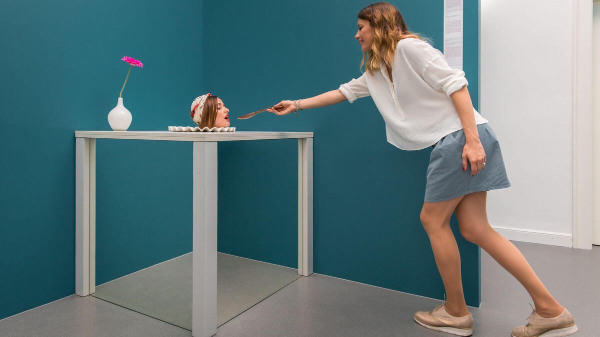 Optical illusions in the Museum of Illusions in Dubai  (dailyhive.com)