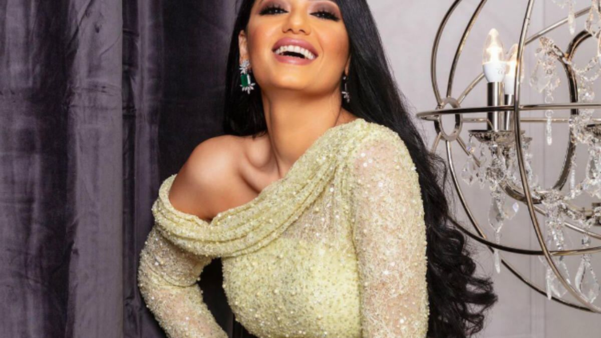 Rahma Riad s elegant dresses have proven her taste in the fashion world