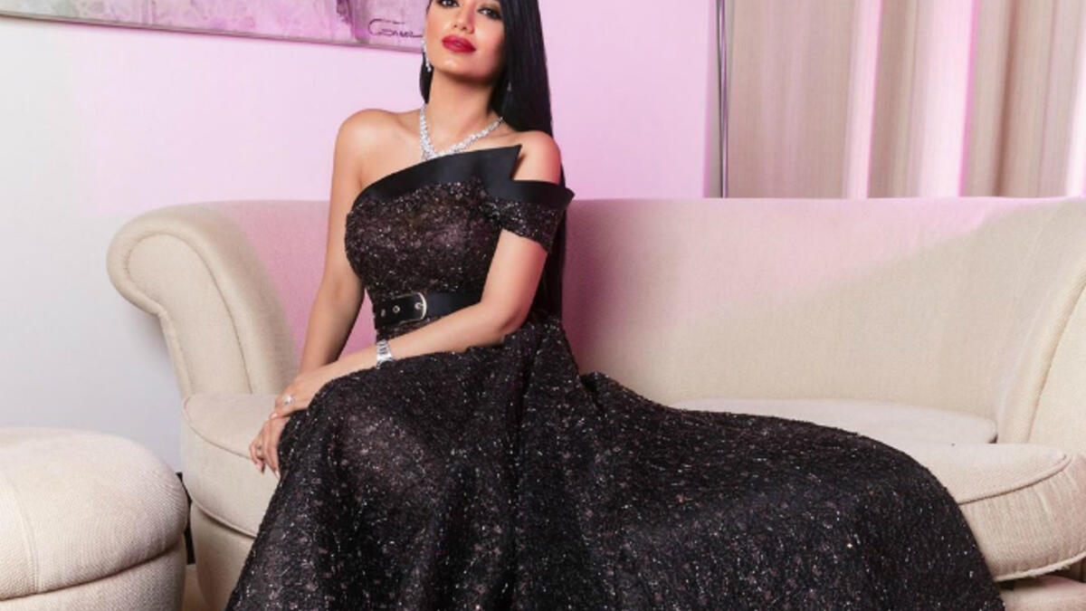Rahma Riad s elegant dresses have proven her taste in the fashion world
