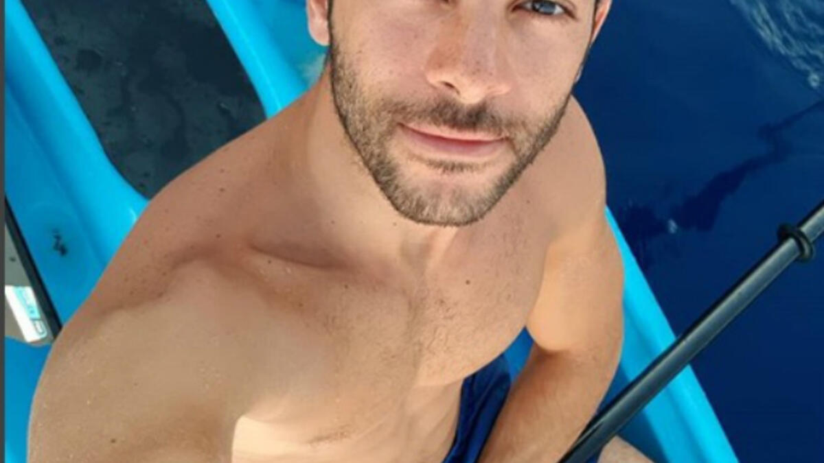 Looking at the pictures colsely one can easily notice a transformation in Ramezs body