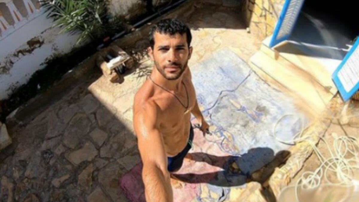 Looking at the pictures closely one can easily notice a transformation in Ramez's body