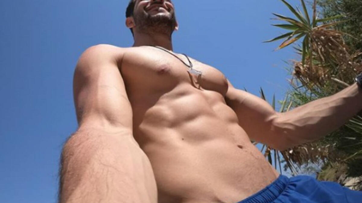 Looking at the pictures closely one can easily notice a transformation in Ramezs body