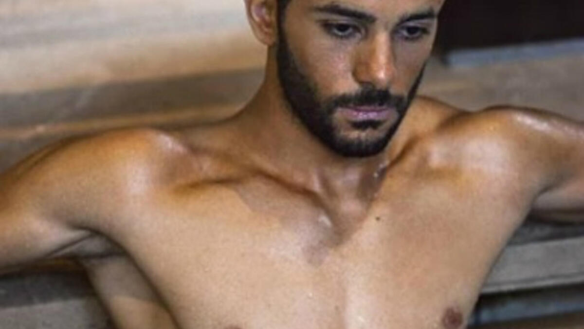 Looking at the pictures closely one can easily notice a transformation in Ramez's body