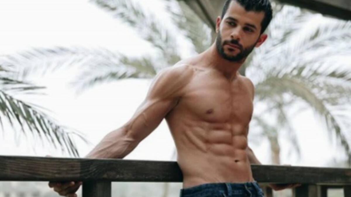 Looking at the pictures closely one can easily notice a transformation in Ramezs body