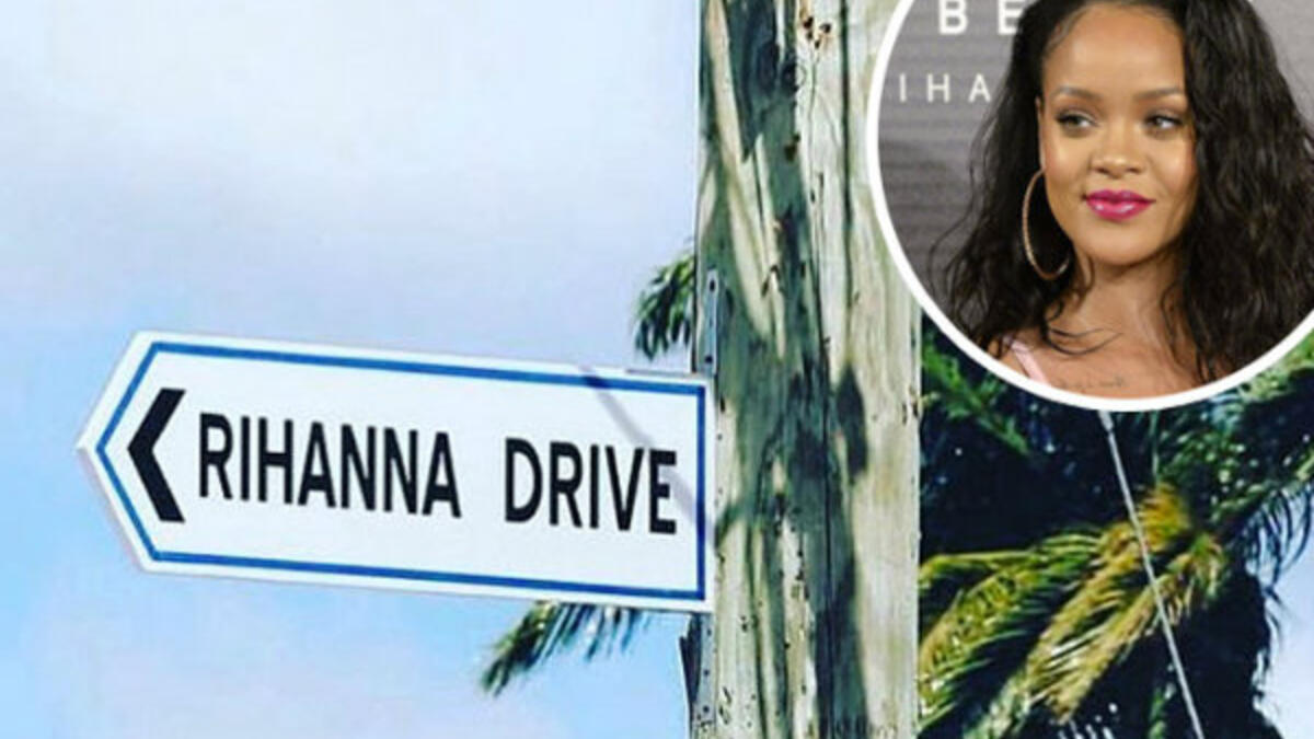 أطلق إسم "ريهانا" على شارع "سانت مايكل"، بطريق ويستبري الجديد في جزيرة باربادوس، تيمنًا بالنجمة العالمية Rihanna التي ولدت هناك.