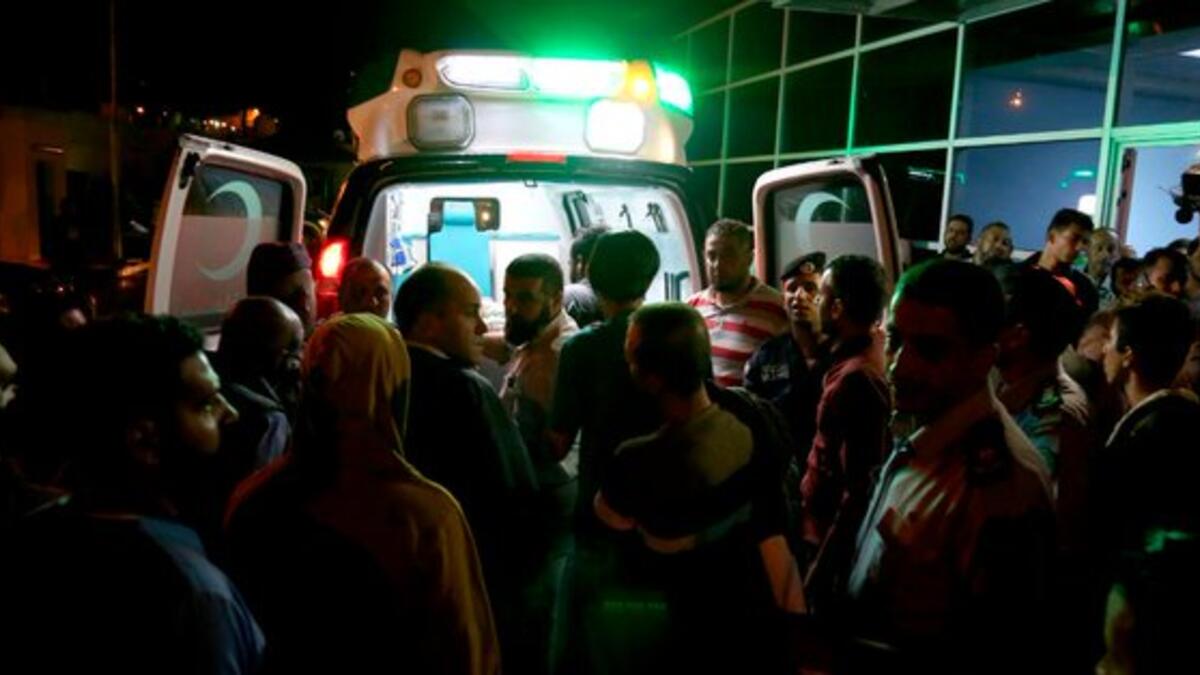Most of the dead were children and teachers whose bus was swept away during a school outing, Jordanian Civil Defense Directorate said in a statement (Twitter)