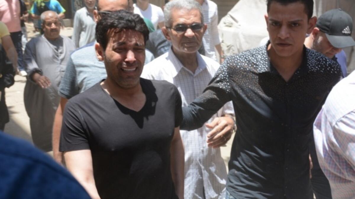 والدة المغني الشعبي سعد الصغير: في 28 يونيو انهار سعد الصغير فور رؤيته لجثمان والدته يخرج من سيارة نقل الموتى، استعدادًا لصلاة الجنازة عليها.