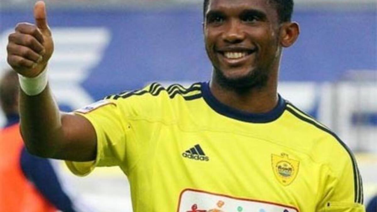 الكاميروني صامويل إيتو (آنجي): 20 مليون يورو.