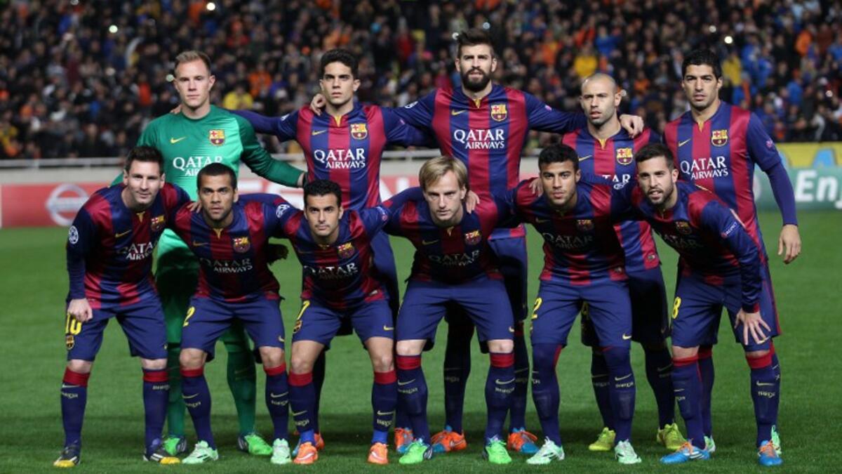 2- برشلونة الإسباني بمجموع 165.999 نقطة