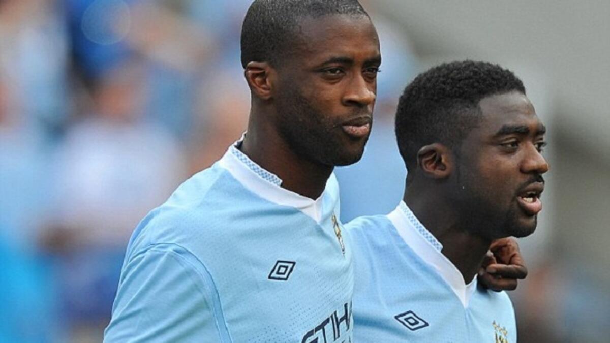 الشقيقان الإيفواريان كولو ويايا توريه: لعبا سوياً في صفوف مانشستر سيتي