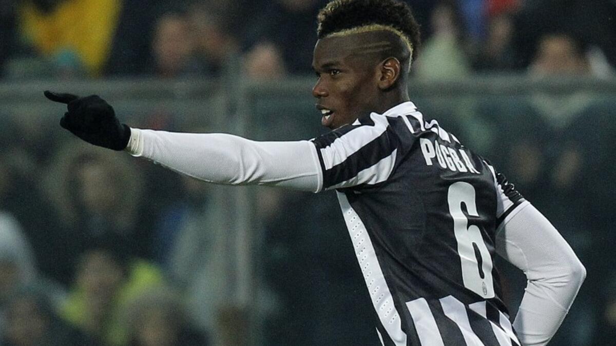 لاعب الوسط الفرنسي بول بوغبا (يوفنتوس)