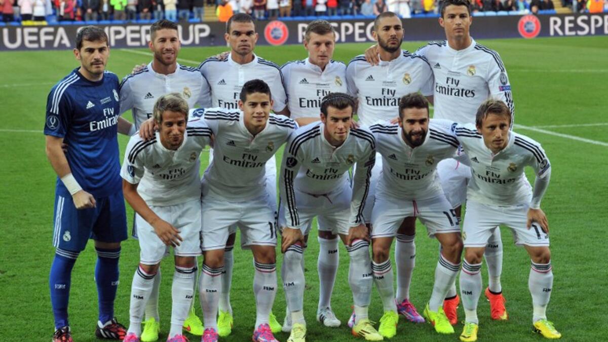 1- ريال مدريد الإسباني بمجموع 171.999 نقطة