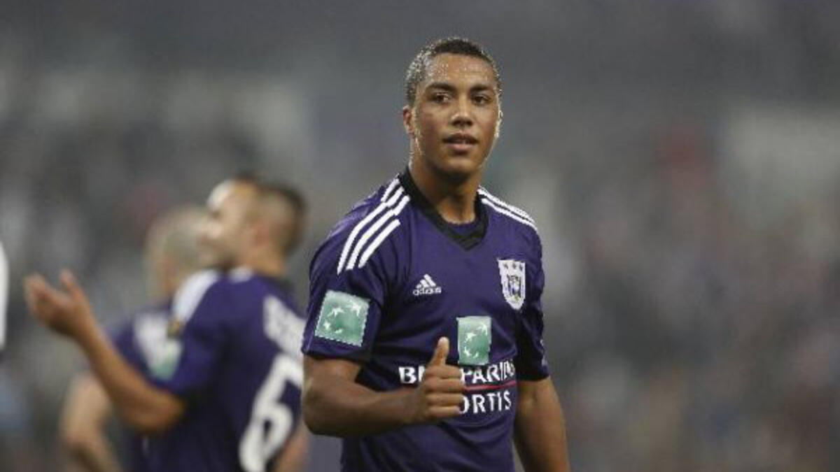 12- لاعب الوسط البلجيكي يوري تايليمينز (آندرلخت)