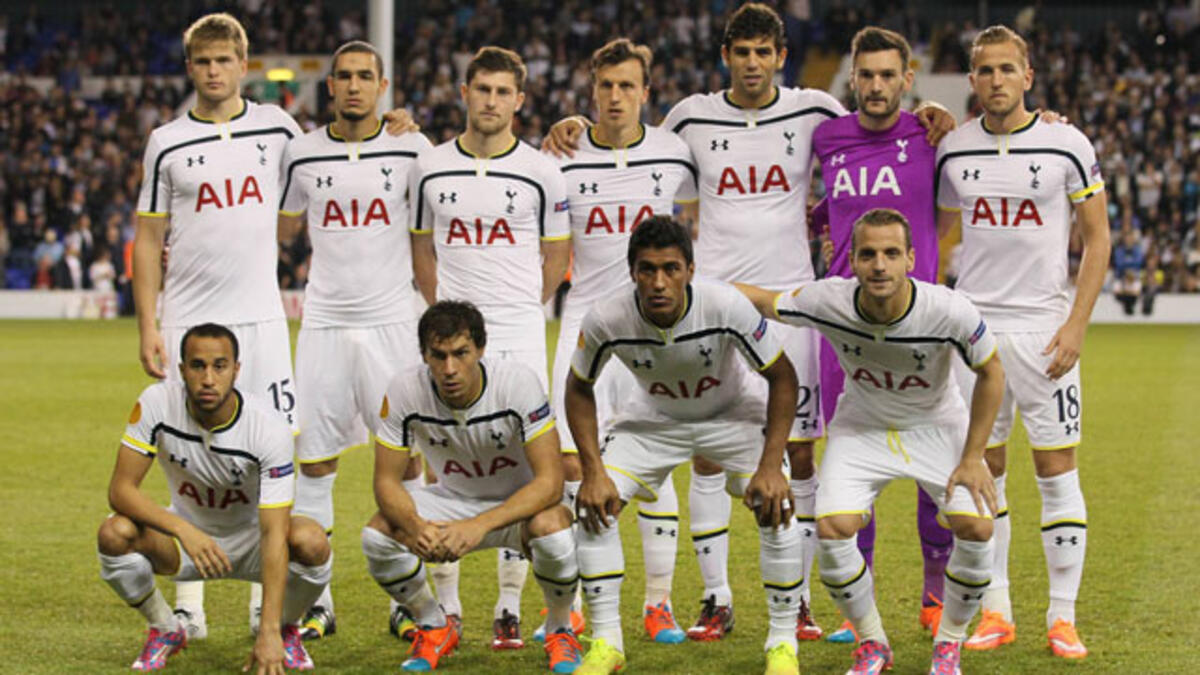 فريق توتنهام ومجموع قيم لاعبيه 313.9 مليون يورو.