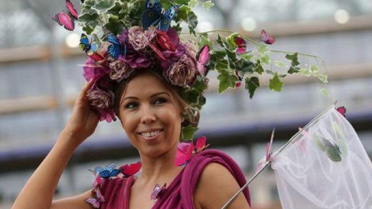 ورود أرجوانية تستقطب الفراشات