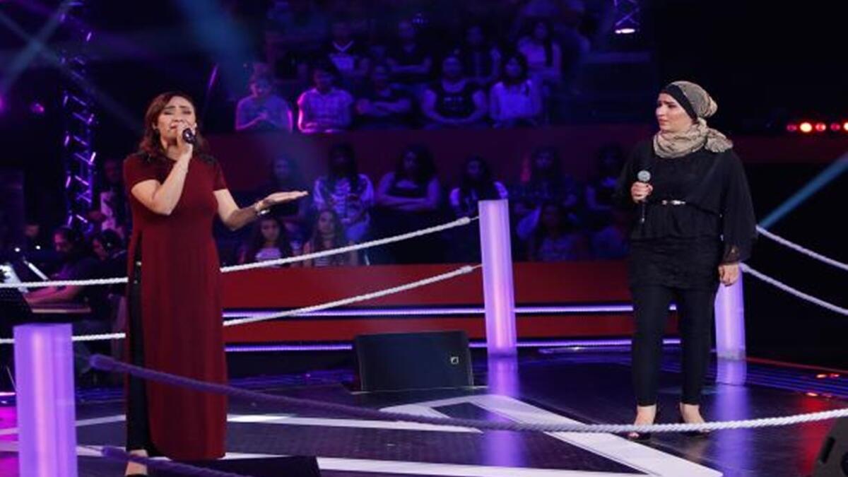 شاركت الأردنية المحجبة نداء شرارة في برنامج المواهب "ذا فويس" وقد أثارت جدلاً واسعاً حولها بسبب رفض العديد لفكرة غناء محجبة، وكونها تنتمي لمجتمع متحفظ مثل الاردن فمن الواضح أنها امام تحدي كبير.