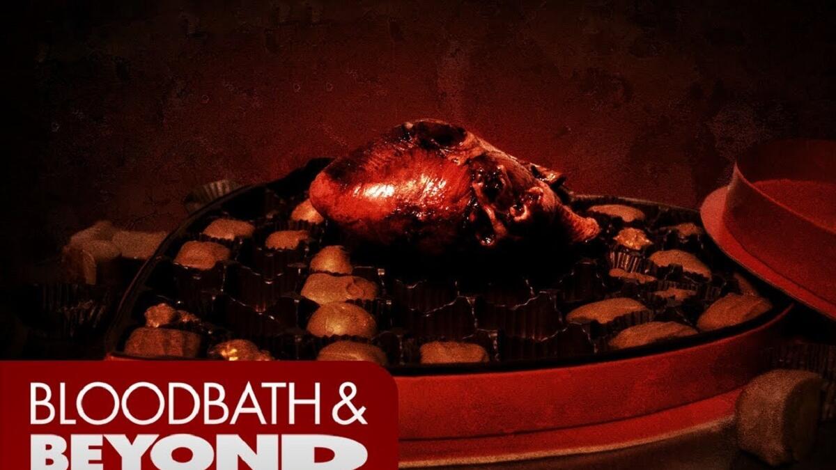 My Bloody Valentine:
يعود شاب إلى مسقط رأسه في الذكرى العاشرة لمجزرة وقعت في بلدته ليلة عيد الحب، راح ضحيتها 22 شخصًا، ليجد نفسه متهمًا بارتكاب تلك الجرائم، فيحاول إثبات براءته، إلى أن يتأكد من وجود أحد الأشخاص المعقدين يقتل كل من يحتفل بعيد الحب.