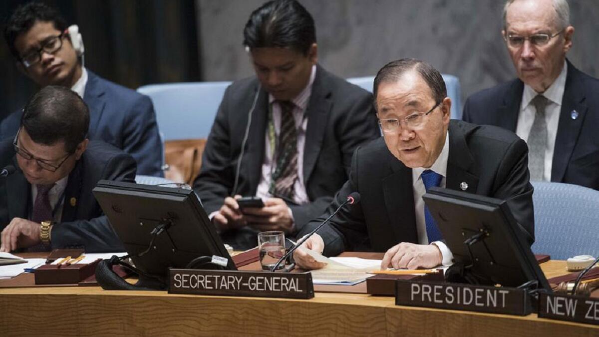 الأمين العام للأمم المتحدة بان كي مون  أعرب عن قلقه، إزاء التقارير التي تتحدث عن وقوع انتهاكات بحق عدد كبير من المدنيين في حلب، وناشد الحكومة السورية والقوات المتحالفة معها، للعمل على حماية المدنيين.