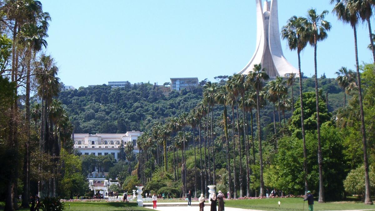 في المرتبة التاسعة الجزائر