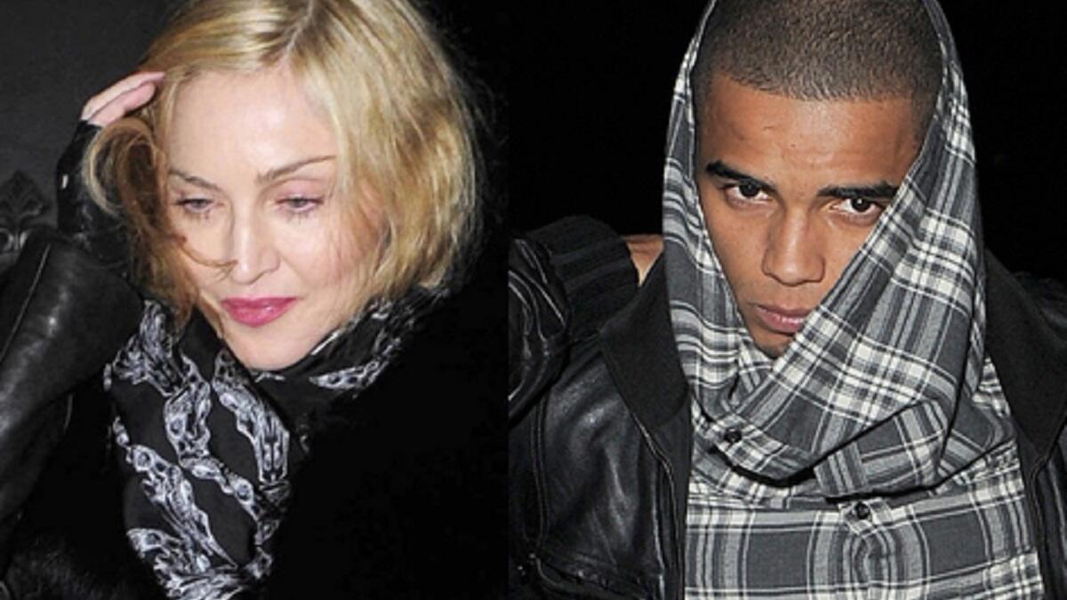 مادونا / تيمور ستيفنز: انفصلت مادونا عن صديقها تيمور ستيفنز في 2014، بفارق (29 عاما)