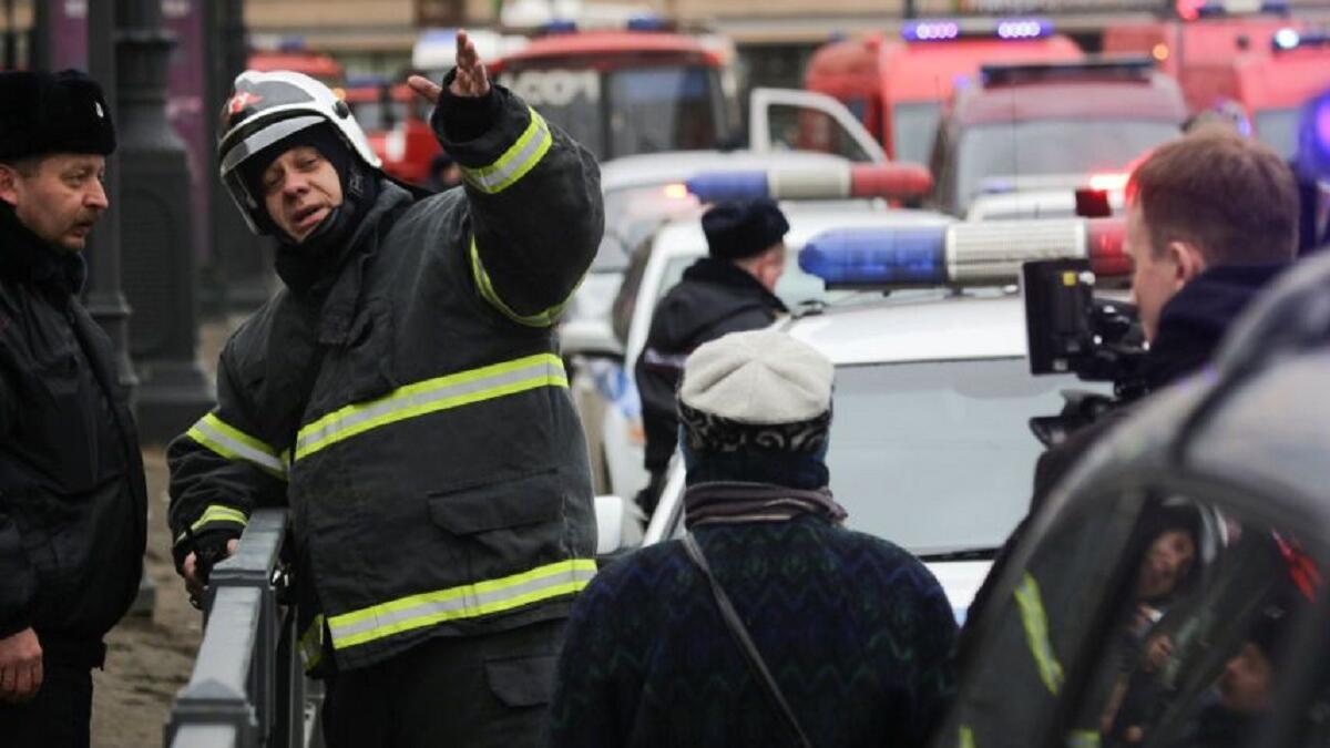 سان بطرسبورغ3/4: لقي 11 شخصًا مصرعهم وأصيب 45 آخرون بتفجير عبوة ناسفة داخل عربة قطار مترو أنفاق في روسيا، الذي تبناه تنظيم "داعش"