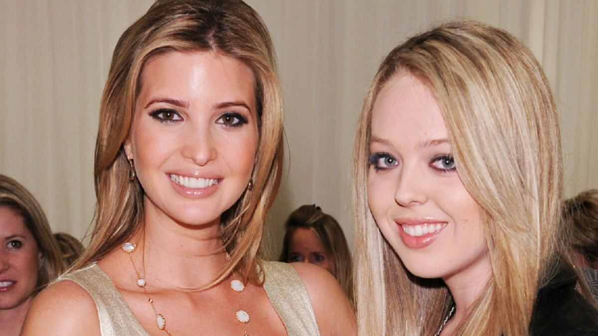 انشغل العرب بجمال ابنتا ترامب تيفاني وإيفانكا وذلك بعد فوز ترامب بالرئاسة الامريكية. حيث تتمتع إيفانكا بالجمال والذكاء وهي الابنة المفضلة لترامب. بينما يعرف عن تيفاني ولعها بالموسيقي والأزياء. صور ايفانكا وتيفاني اقتحمت مواقع التواصل الاجتماعي في الدول العربية.