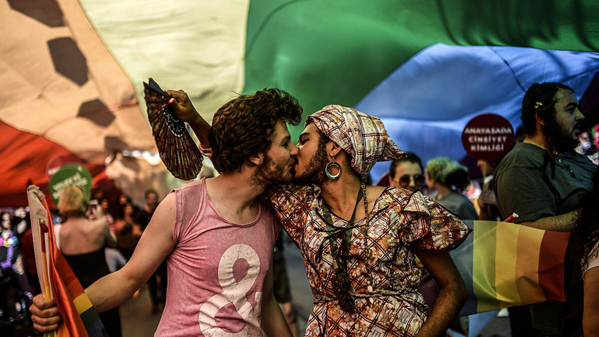 Let’s not forget gay pride parades in Tel Aviv and Istanbul, where same-sex couples can openly celebrate who they are and their relationships. The events are unrivaled in the Middle East for its openness and inclusiveness of sexual minorities; you’d be hard-pressed to find celebrations like these elsewhere in the MENA region. (AFP/Bulent Kilic)