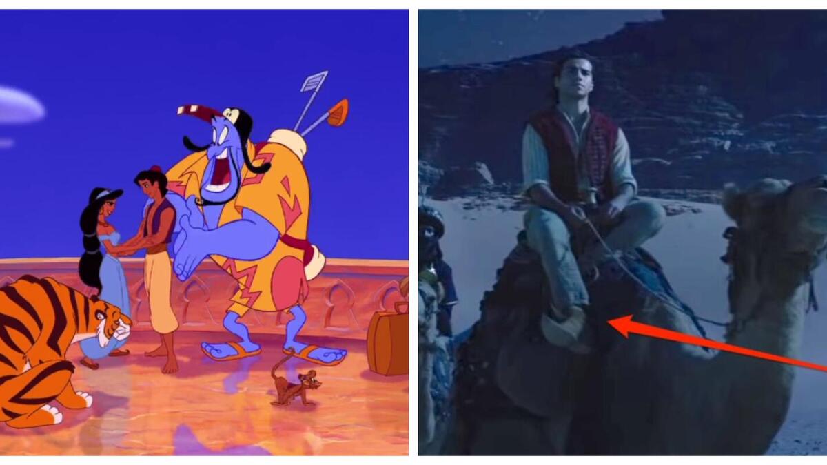 حذاء علاء الدين: لم يكن من المنطقي أبدًا أن يمضي علاء الدين الفيلم الجديد حافي القدمين.