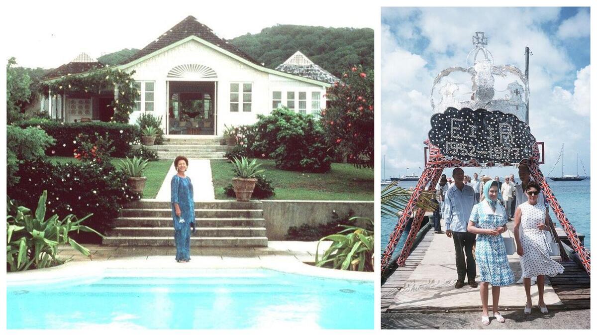 جزيرة موستيك: بعد أن منح البارون "كولين تينات" هذه الجزيرة الكاريبية للأميرة مارغريت كهدية زفاف في عام 1960، قامت ببناء فيلا خاصة هناك استضافت فيها الكثير من الضيوف أبرزهم شقيقتها الملكة إليزابيث الثانية عام 1977.