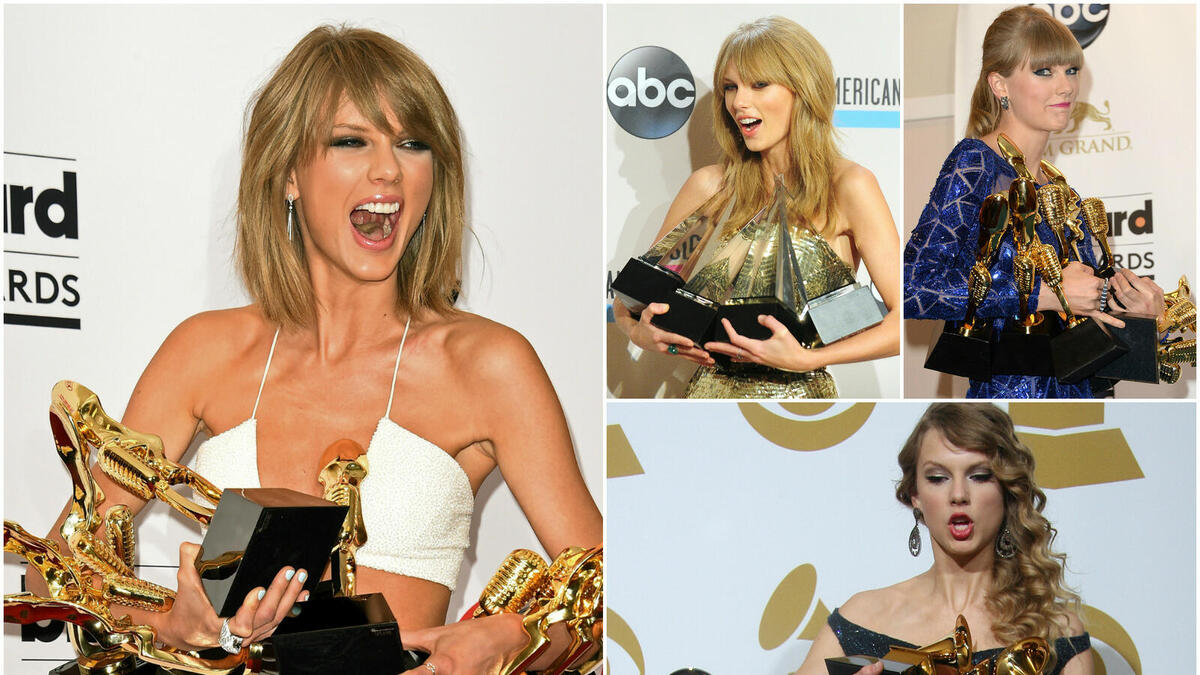 المركز الأول: المغنية تايلور سويفت - 185 مليون دولار أمريكي