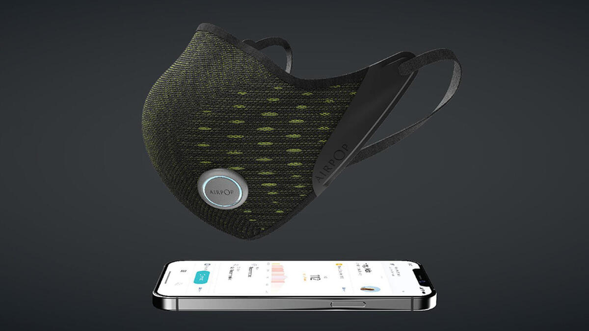 3. AirPop Active+ Smart Mask