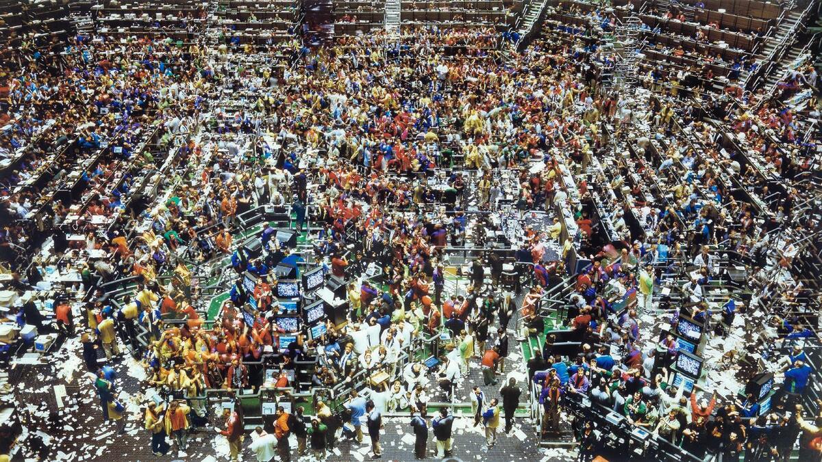 7. Andreas Gursky, Chicago Board of Trade