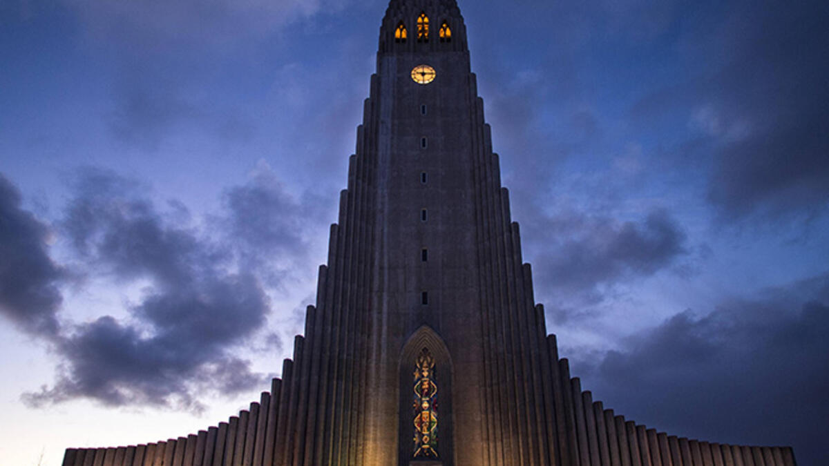 4. Hallgrímskirkja ، ريكيافيك ، أيسلندا