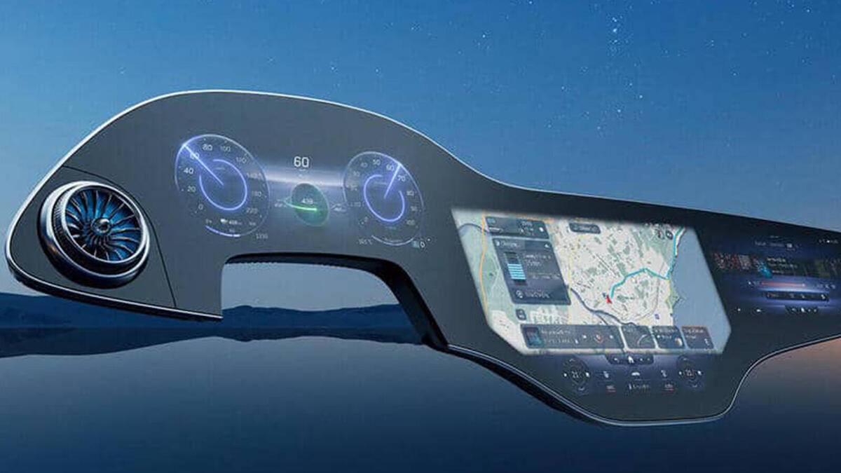 5. Mercedes-Benz MBUX Hyperscreen