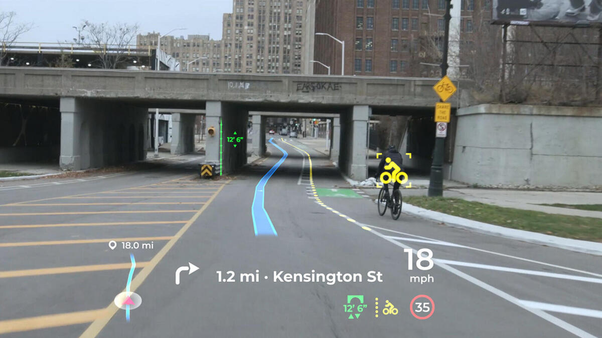 6. Panasonic Automotive AI-enhanced AR HUD