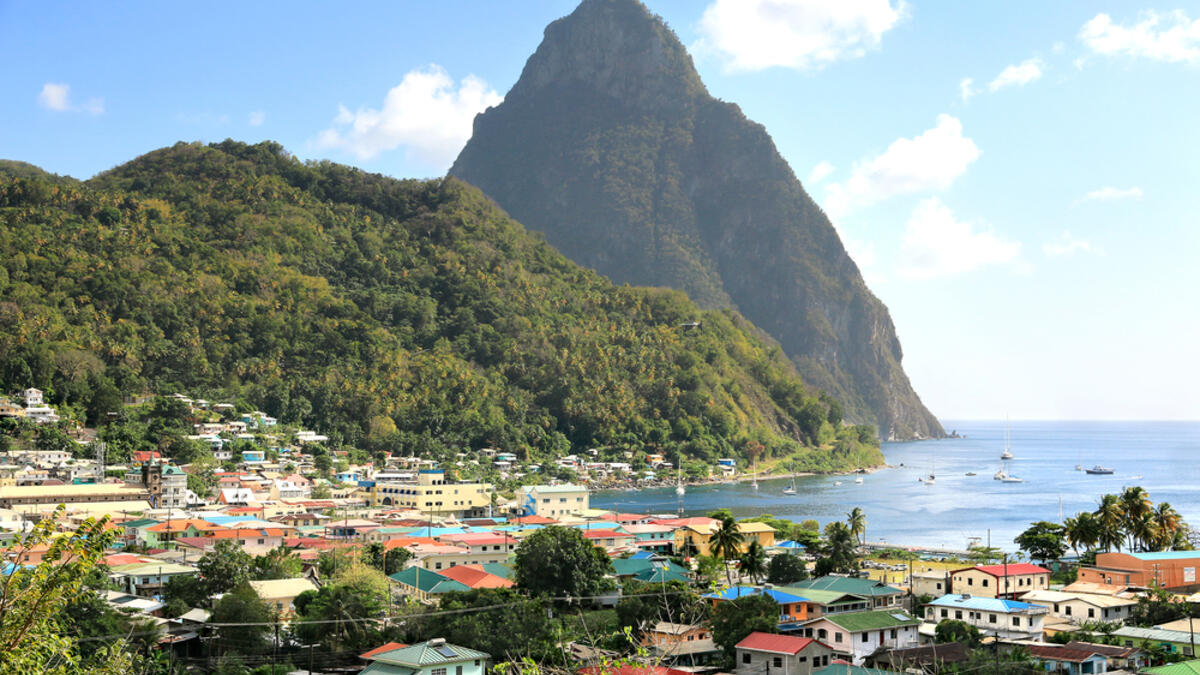 7. St. Lucia