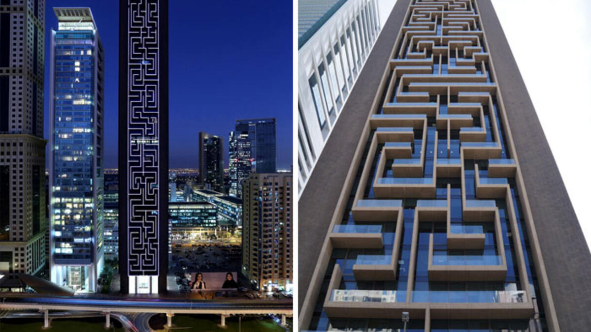 5. برج المتاهة ، دبي ، الإمارات العربية المتحدة