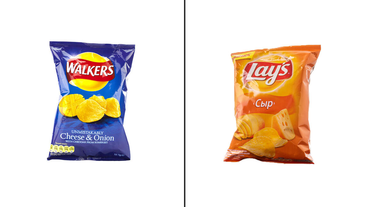 3.The Potato chips: Lay’s/Walkers