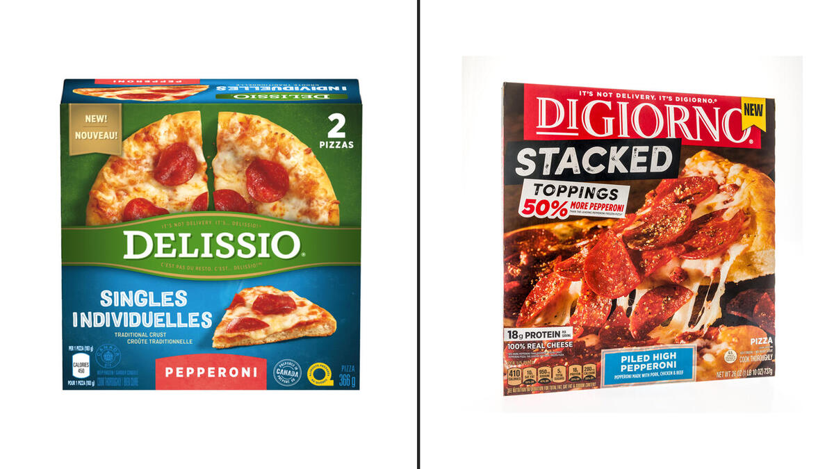 6.The Frozen Pizza: DiGiorno/Delissio