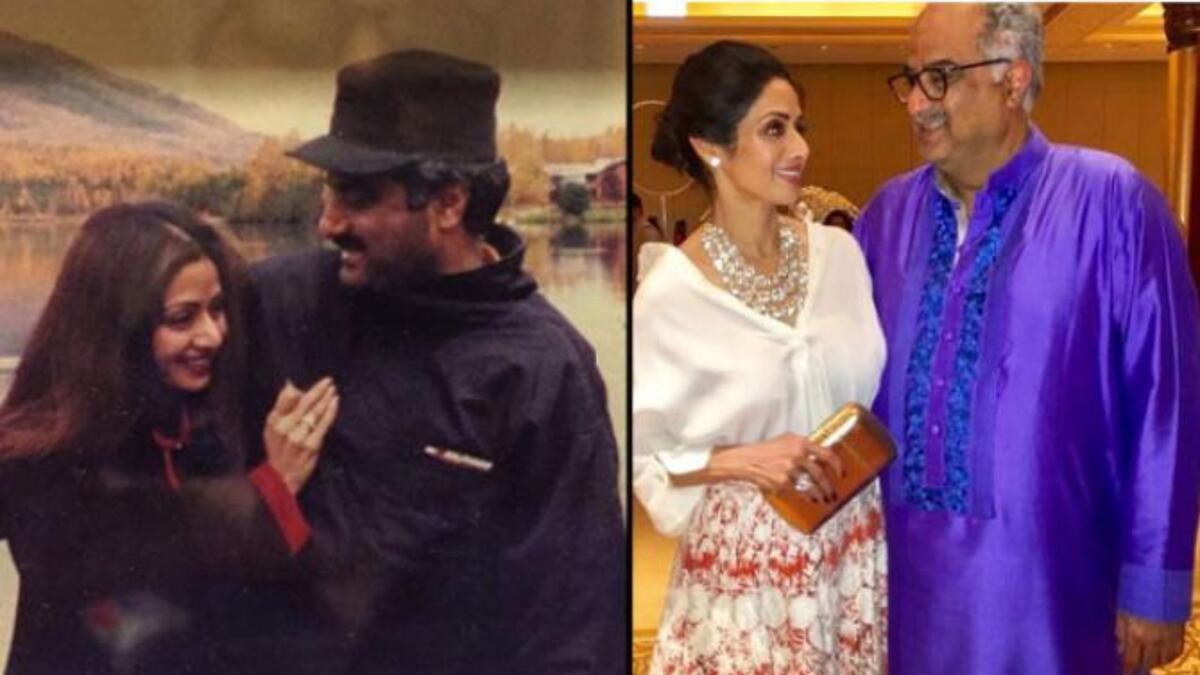 الحمل قبل الزواج  قبل زواجها من المنتج " بوني كابور"، كانت النجمة الراحلة "سريديفي" على علاقة طويلة مع المنتج وأصبحت حاملًا في طفلها الأول قبل إتمام الزواج، كما يُذكر أن المنتج كان مرتبطًا بها، بينما كان لا يزال متزوجًا بزوجته الأولى "منى كابور".