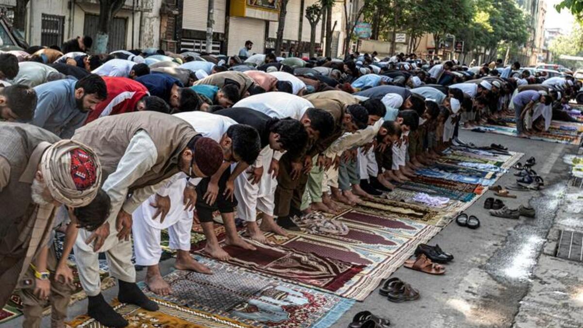 Muslim Worshippers Gather, Celebrate Eid